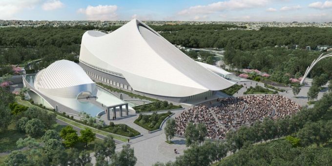 Il nuovo centro culturale per l’arte di Taiwan firmato Calatrava