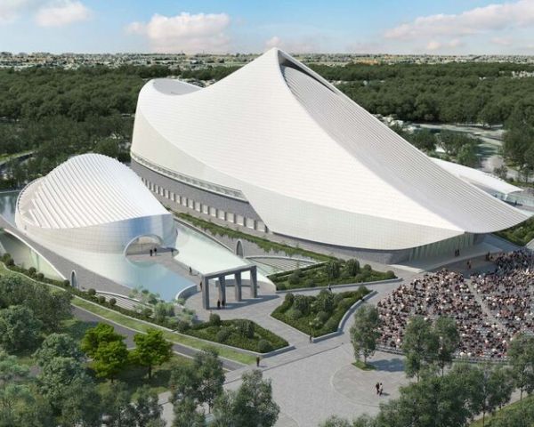 Il nuovo centro culturale per l’arte di Taiwan firmato Calatrava