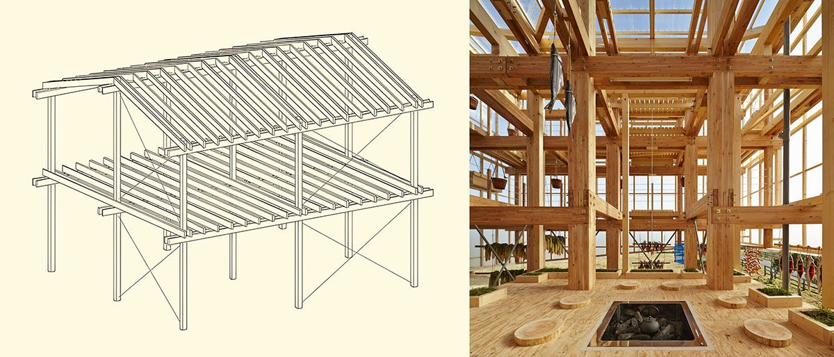 Strutture a telaio: Ossatura portante lignea, schema e foto Strutture a telaio: Ossatura portante lignea, schema e foto