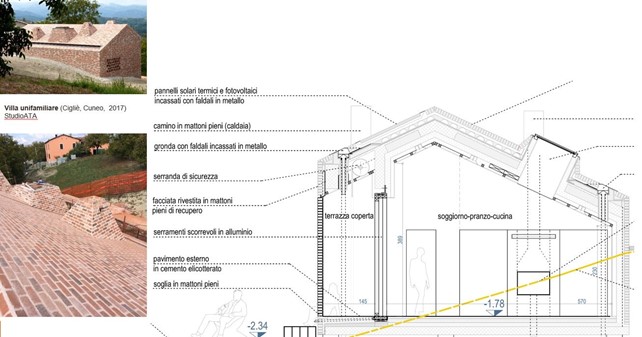 La terracotta come elemento di continuità tra tetto e parete. Soluzioni Terreal