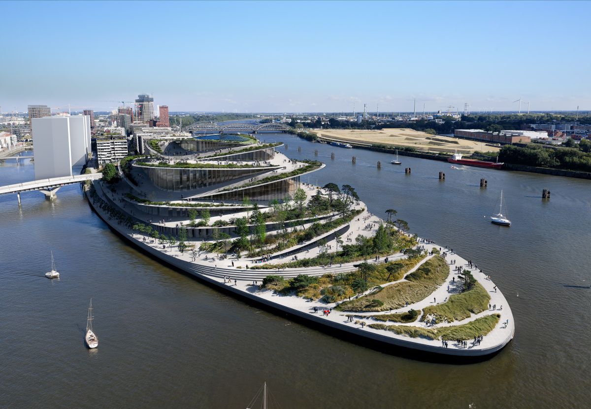 Nuova sede dell'Opera di Stato di Amburgo: una sequenza di terrazze concentriche