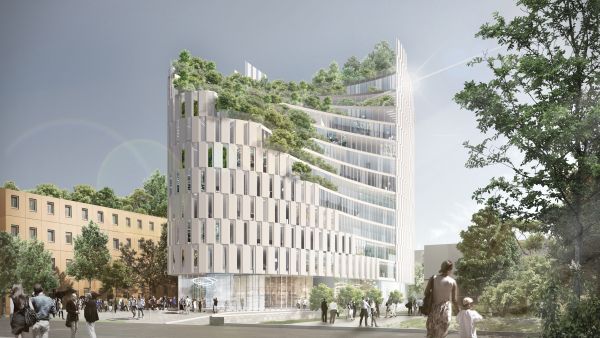 MET, edificio a spirale a Tirana firmato Mario Cucinella Architects