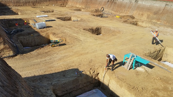 Trattamento impermeabilizzante dello scavo