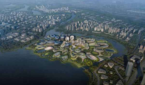 Unicorn Island: l’hub sostenibile di Zaha Hadid dedicato alle startup Unicorn Island: l’hub sostenibile di Zaha Hadid dedicato alle startup