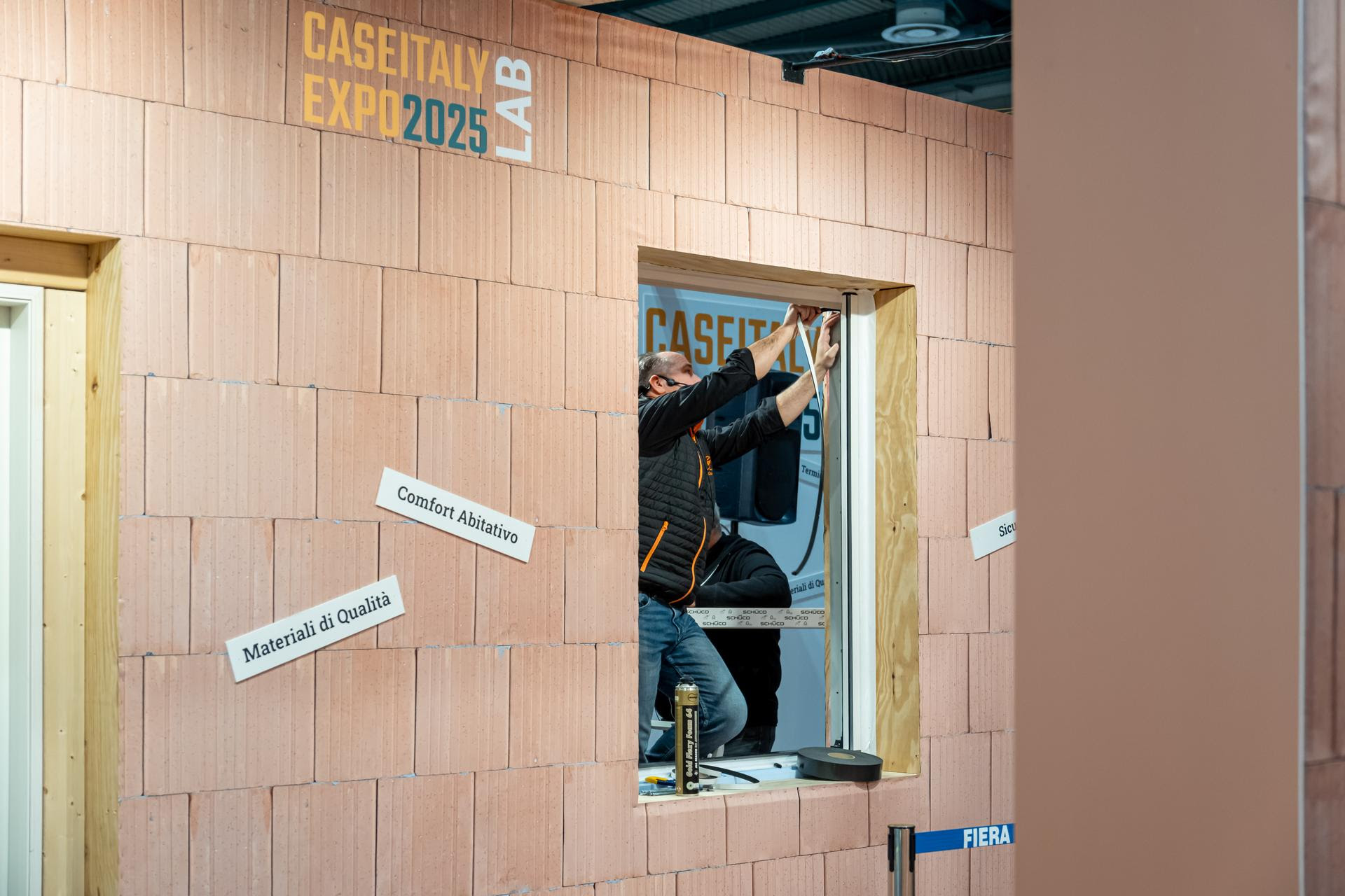 CASEITALY EXPO 2026: formazione tecnica e dimostrazioni per la posa e l'involucro edilizio