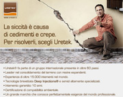 La siccità è causa di cedimenti e crepe. Per risolverli scegli Uretek