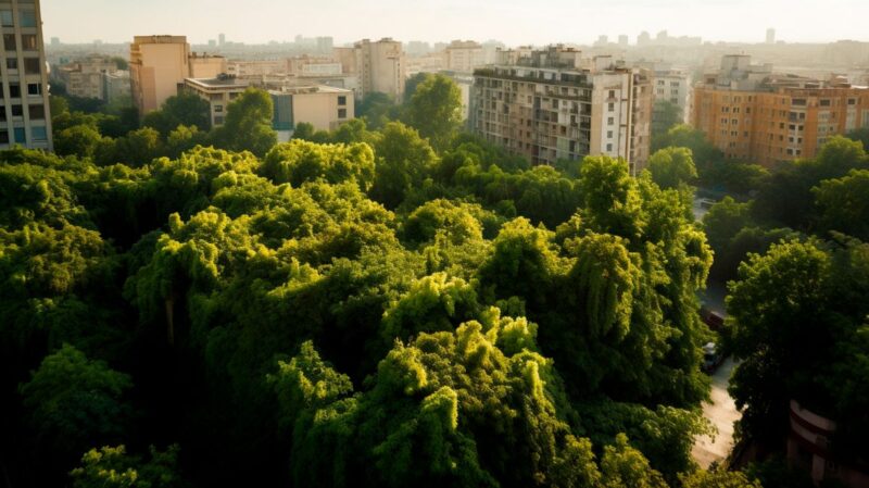 Verde urbano al centro per rinfrescare le città