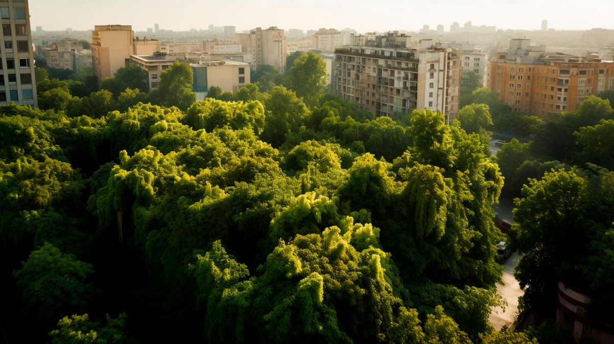 Verde urbano al centro per rinfrescare le città e contro le isole di calore