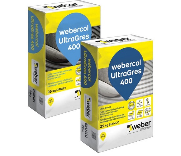 Webercol UltraGres 400: adesivo cementizio di Weber 