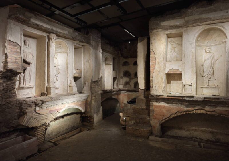 immagine Necropoli Vaticana, Zumtobel firma la nuova luce del sito ipogeo di San Pietro